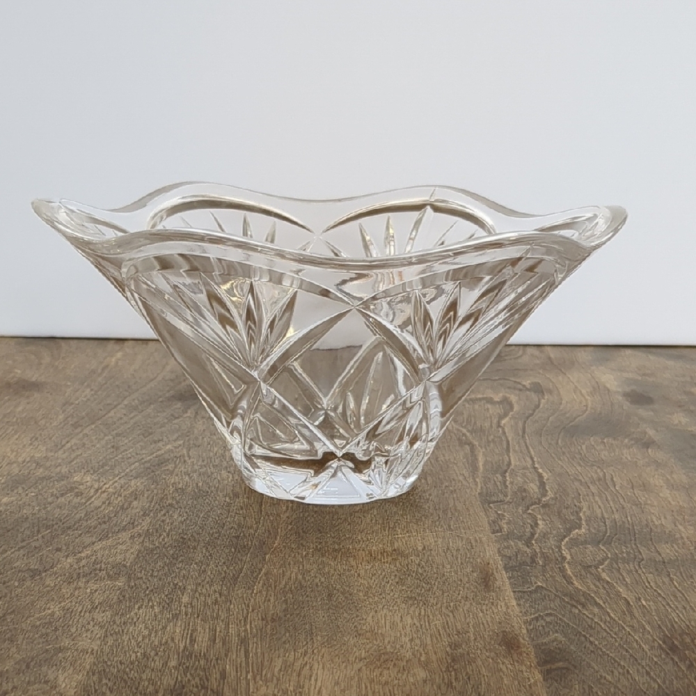 Marquis By Waterford Conical Crystal Cut Bowl Medium